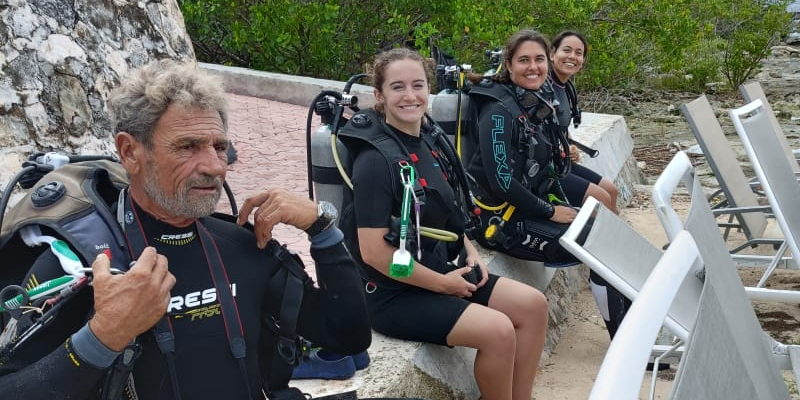 Cozumel Coral Reef Restoration Program team
